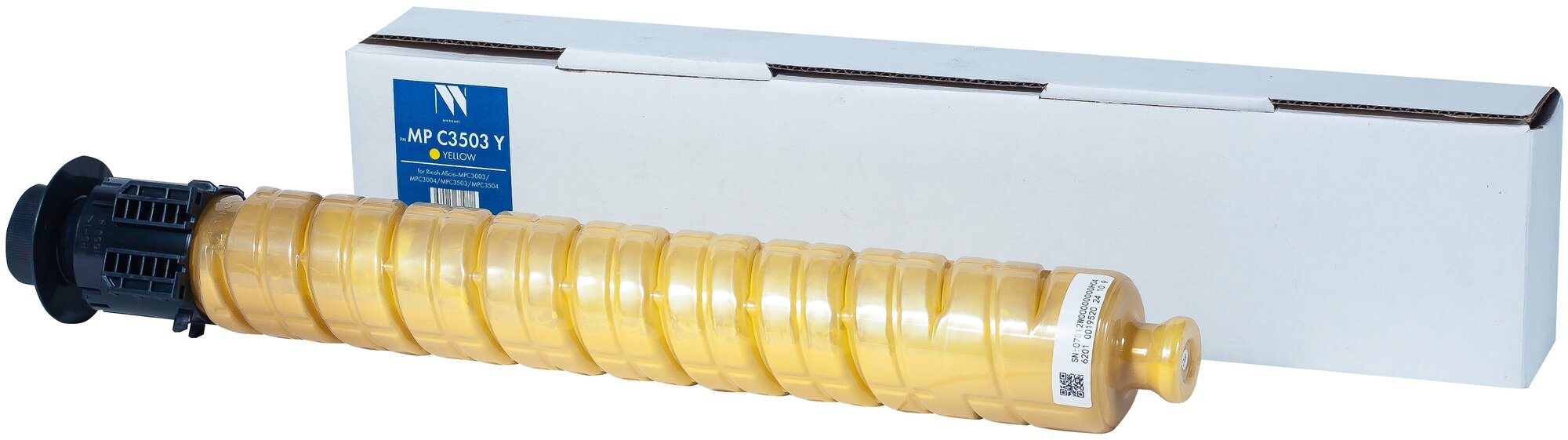 Лазерный картридж NV Print NV-MPC3503Y для для Ricoh Aficio-MPC3003, MPC3004, MPC3503, MPC3504 (совместимый, жёлтый, 18000 стр.)