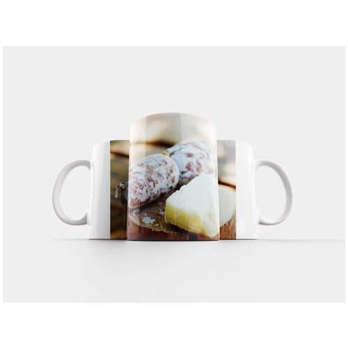 фото Кружка "колбаса, сыр, овечий сыр" 320 мл lotsprints