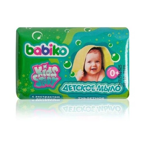 Мыло твердое BABIKO KIDS STORY детское Ромашка, 90 г