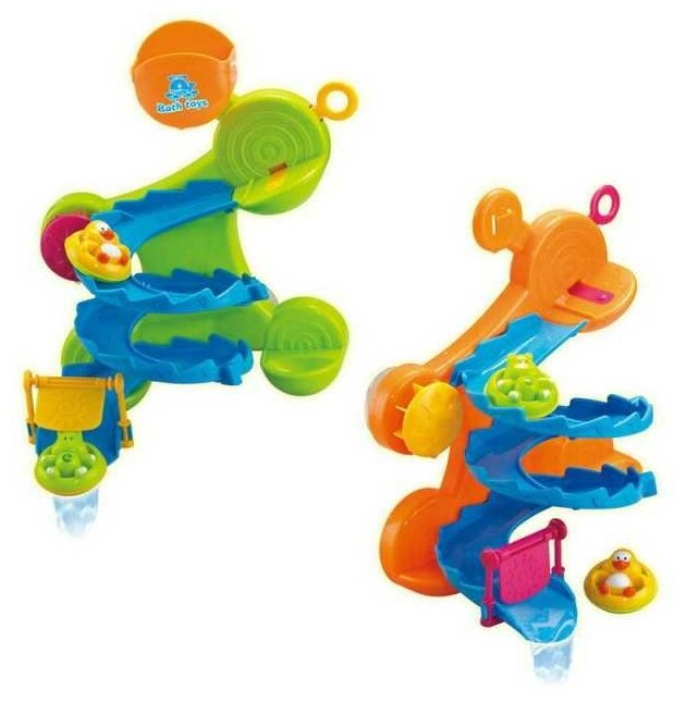 Игрушка для купания ABtoys «Веселое купание» Горка для ванной PT-00540 3,2х24х8 см - фото №4