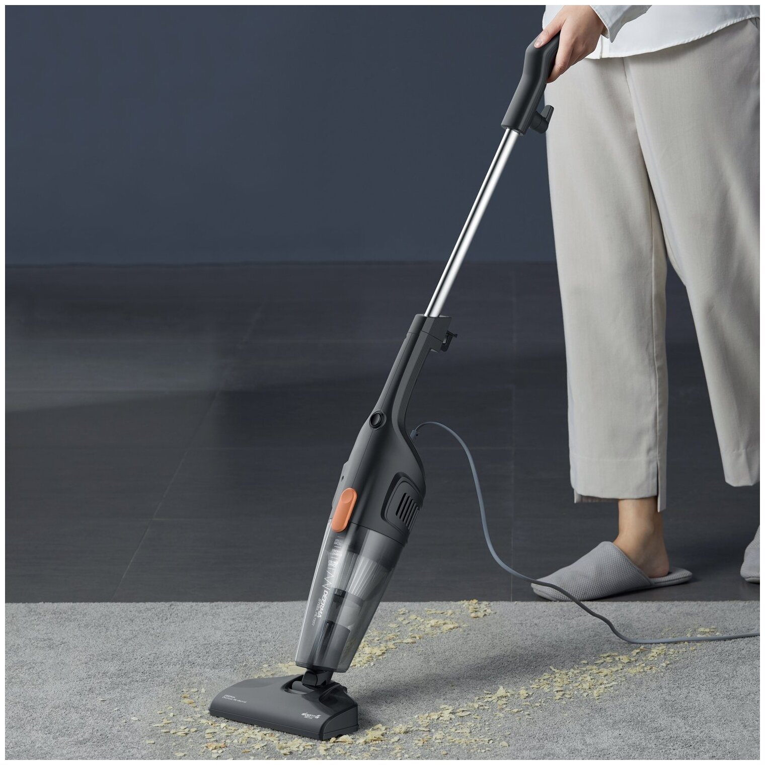 Пылесос вертикальный DEERMA Stick Vacuum Cleaner DX115C