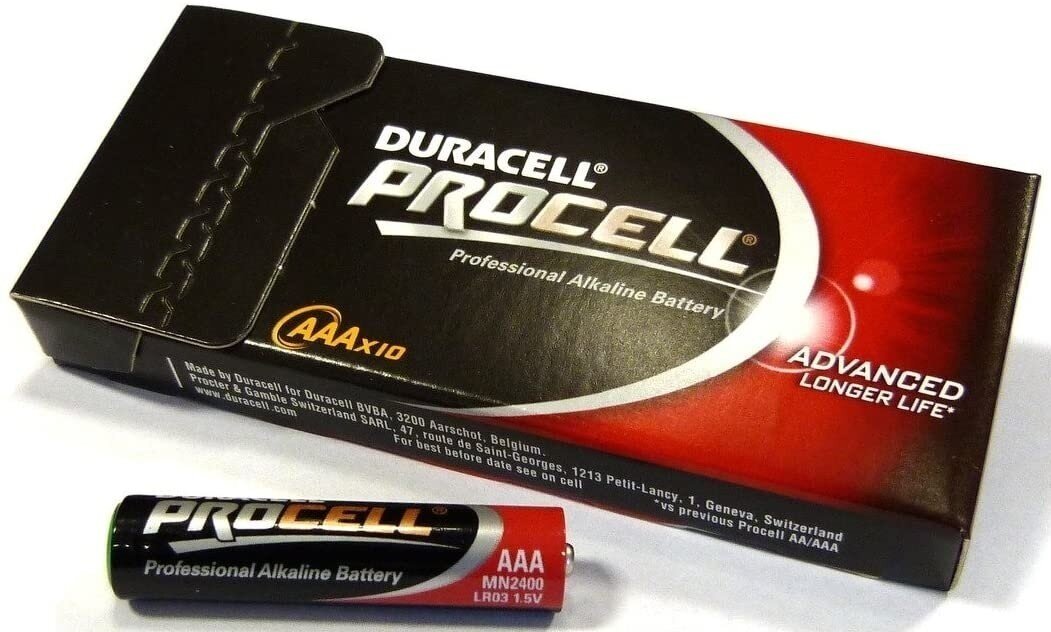 AAA Батарейка DURACELL Procell LR03-10BL MN2400, 10 шт. - фото №13