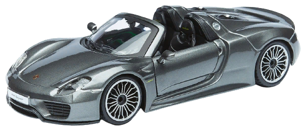 Легковой автомобиль Bburago Porsche 918 Spyder (18-21076) 1:24 13.7 см