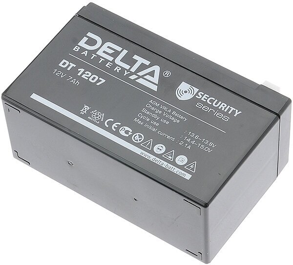 Аккумуляторная батарея DELTA Battery DT 1207 12В 7 А·ч