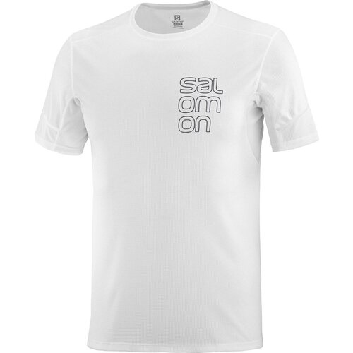 Футболки Salomon AGILE TRAINING TEE - S/46 (черный)