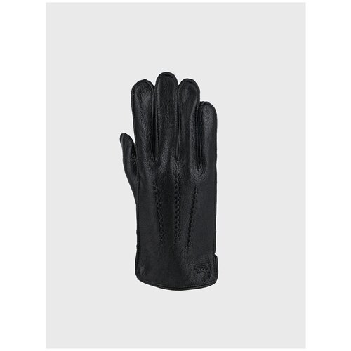 фото Перчатки мужские flagman 137 олень черный флис 9.5