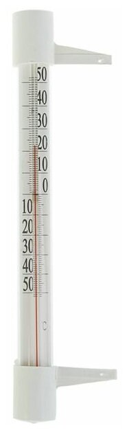 Термометр оконный ТСН-4 "Гвоздик" (t -50 + 50 С) в картонной коробке 2545513