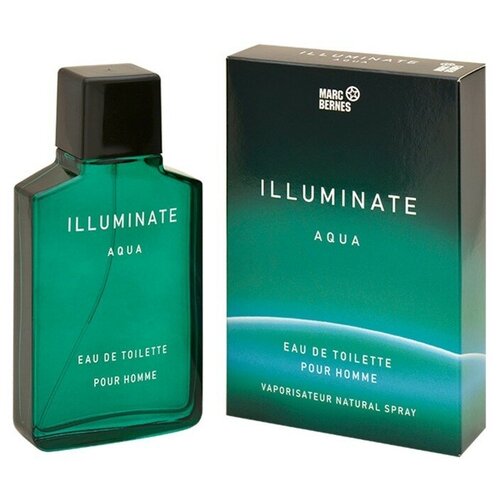 Marc Bernes Мужской Illuminate Aqua Туалетная вода (edt) 100мл armani туалетная вода acqua di gio pour homme 200 мл