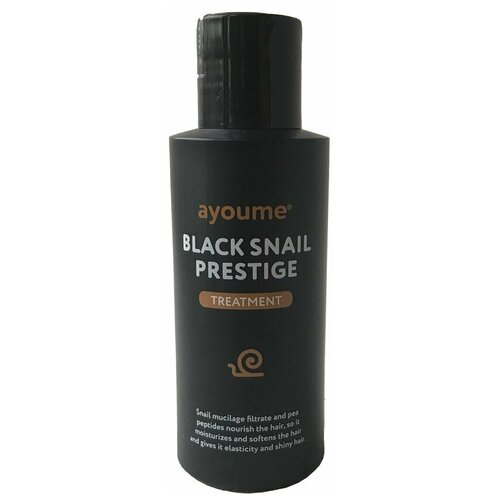 Маска для волос с муцином улитки Ayoume Black Snail Prestige Treatment 100мл.