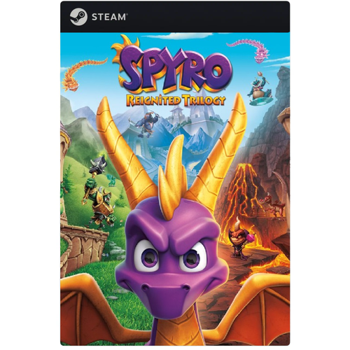 Игра Spyro Reignited Trilogy для PC, Steam, электронный ключ игра activision nintendo spyro reignited trilogy