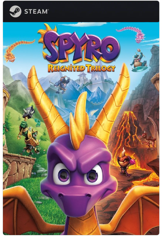 Игра Spyro Reignited Trilogy для PC, Steam, электронный ключ