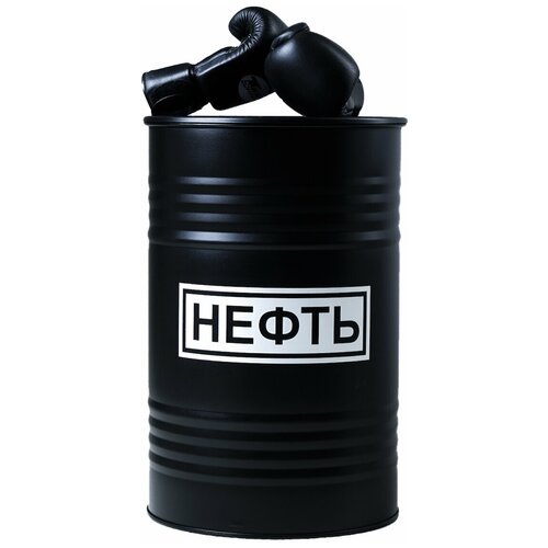 Декоративная бочка с надписью Нефть