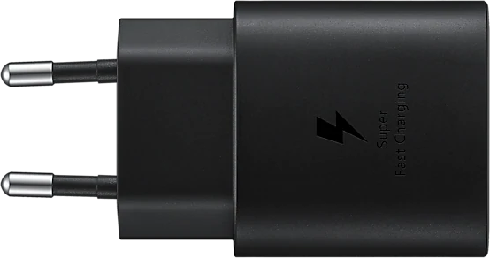 Сетевое зарядное устройство Samsung Type-C 25W (без кабеля) EP-TA800NBEGEU Чёрный (RU)