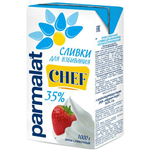 Сливки Parmalat ультрапастеризованные 35% - изображение