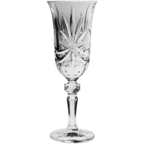 фото Набор из 6-ти бокалов для шампанского ribbon crystal bohemia объем: 150 мл