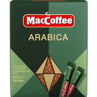 Растворимый кофе MacCoffee Arabica, в стиках, 30 уп., 60 г