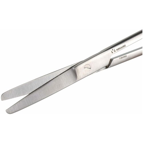 Kruuse ножницы тупоконечные прямые 14 см.