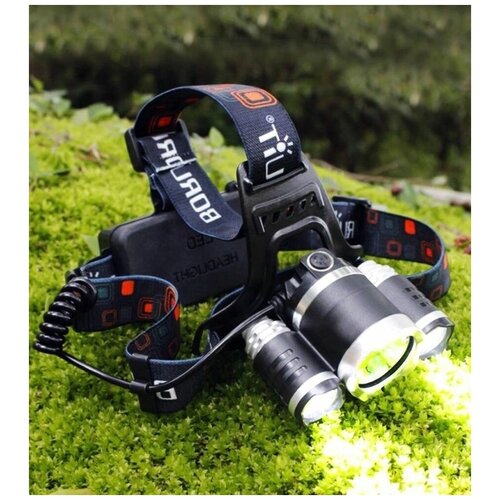 фото Светодиодный налобный led фонарик ht-367 urm