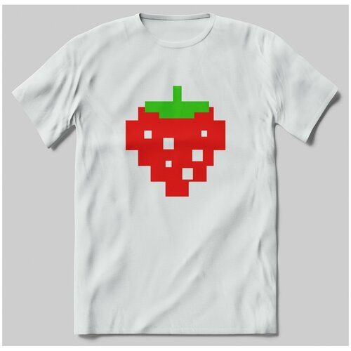 фото Футболка с принтом клубничка brut-shop