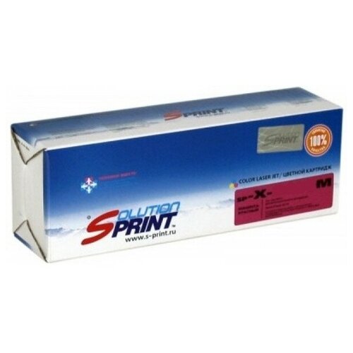 Картридж Sprint SP-X-6000M картридж 106r01632 для xerox workcentre 6015 6015b phaser 6000 6010 1000 стр galaprint пурпурный