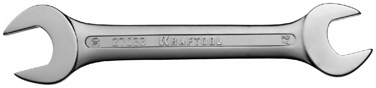 Рожковый гаечный ключ KRAFTOOL 27 х 30 мм (27033-27-30)