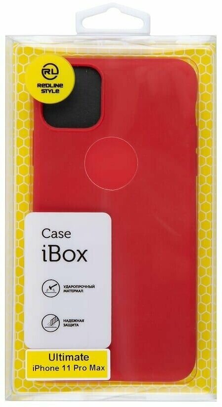 Чехол-накладка Red Line iBox Ultimate для Apple iPhone 11 Pro Max красный