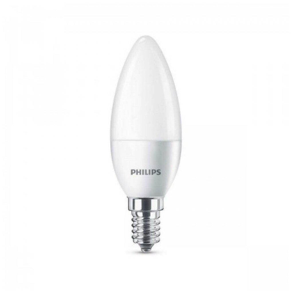 Светодиодная лампа Philips E14 4000K (дневной) 6 Вт (48 Вт) - фото №3