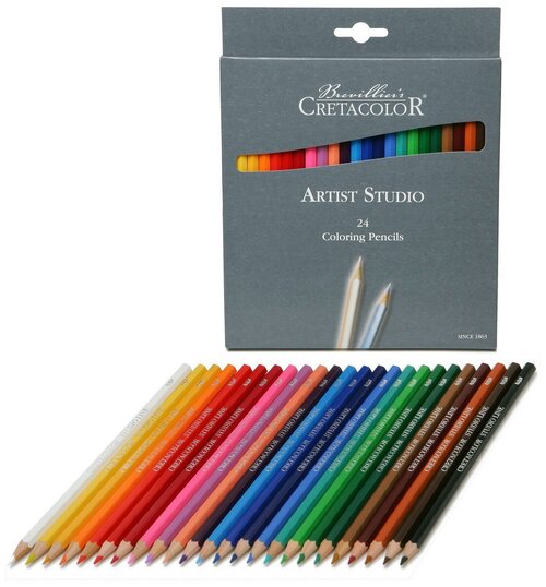 Набор профессиональных цветных карандашей Creta Color 