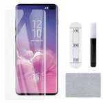 Защитное стекло UV для Samsung Galaxy S10 Plus, закругленные края - изображение