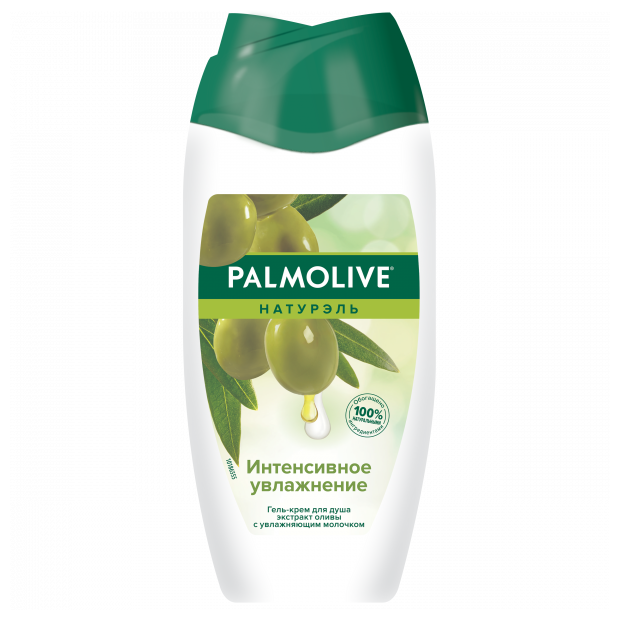 Colgate-Palmolive Гель-крем для душа Palmolive Натурэль Интенсивное увлажнение Олива и увлажняющее молочко 250 мл