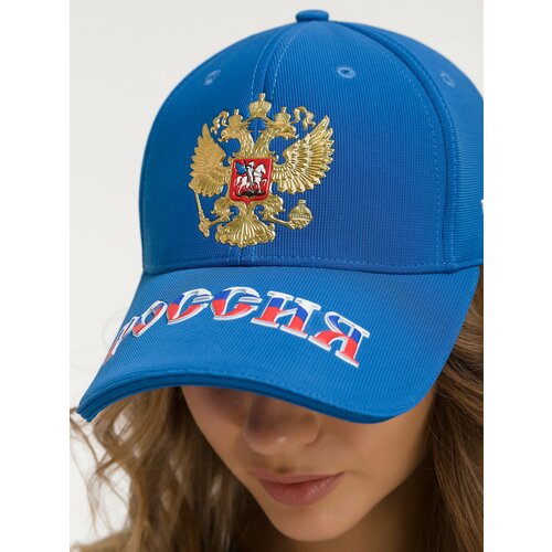 фото Бейсболка фокс спорт, размер универсальный, синий