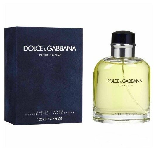 Туалетная вода Dolce And Gabbana мужская Dolce and Gabbana Pour Homme 125 мл