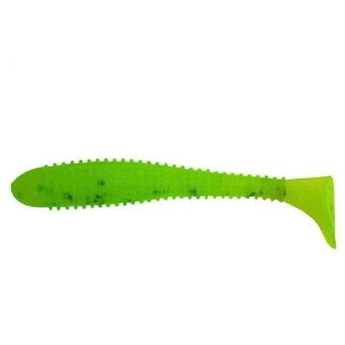 виброхвост helios catcher pepper green Виброхвост Helios Catcher 7 см Pepper Lime HS-1-009 (набор 7 шт)