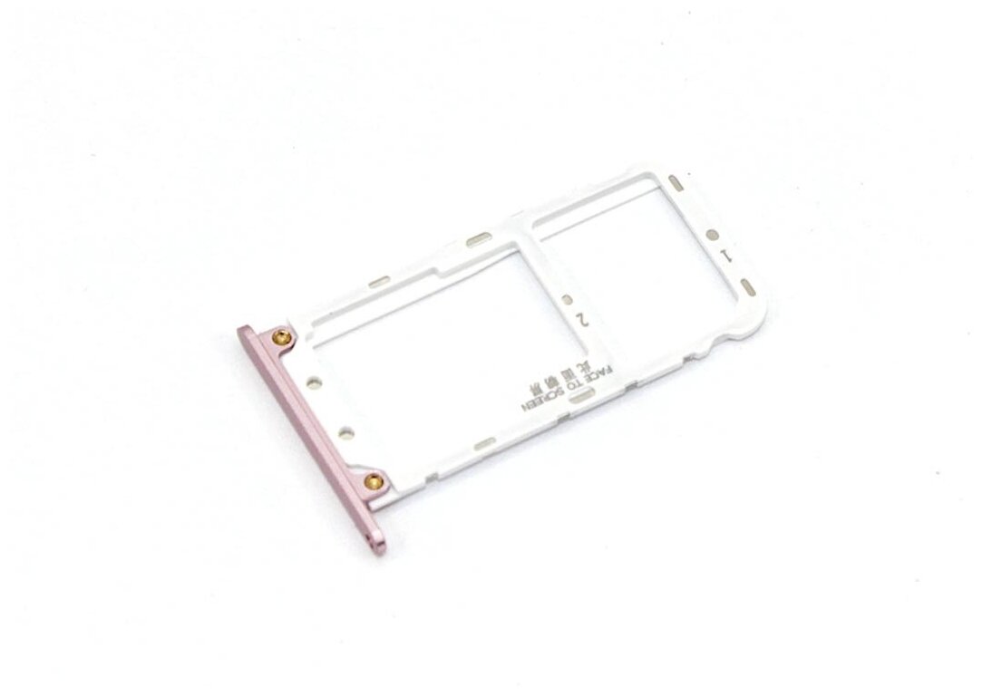 Лоток для SIM-карты Xiaomi Mi A1/Mi 5X розовый