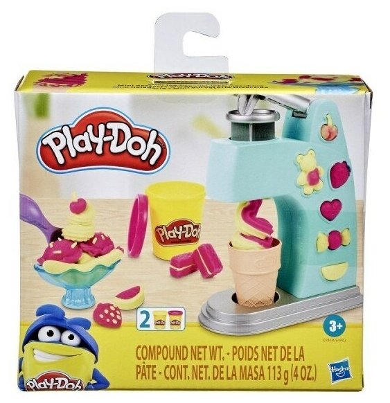 Play-Doh Игровой набор для лепки мини Мороженое E4902/E9368