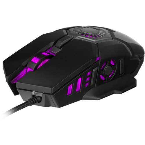 Игровая мышь SVEN RX-G880 чёрная (7 кнопок, 7000 dpi, USB, вентилятор, RGB подсветка )SV-021054 игровая мышь sven rx g880 sv 021054