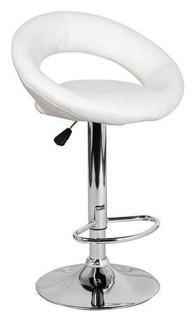 Барный стул Orbit белый - фотография № 1