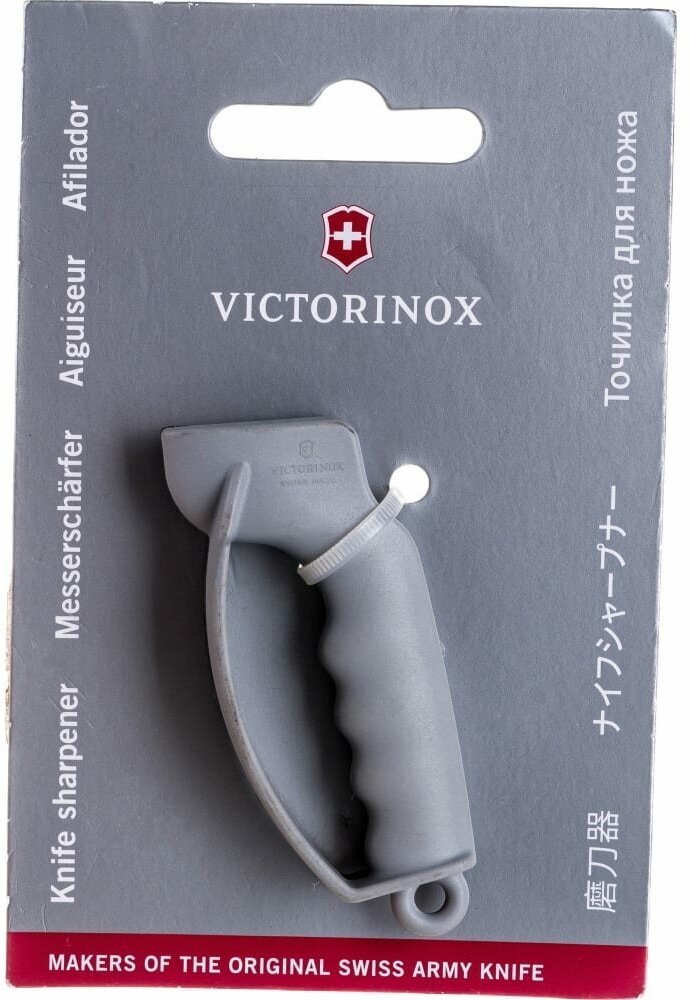 Точилка для пероч. ножей/серрейт. Victorinox Sharpy серый (7.8714)