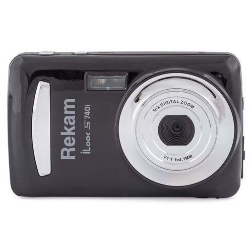 REKAM Фотоаппарат Rekam iLook S740i 16 Мп 24 720р SD MMC серый 531300₽