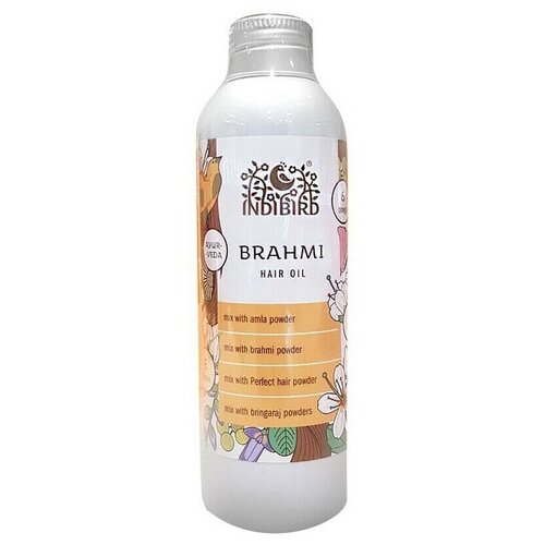 масло для волос indibird brahmi thailam hair oil 150 мл Масло для волос Брами Тайлам (Brahmi Thailam Hair Oil) 150 мл