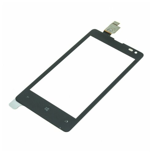 Тачскрин для Microsoft Lumia 435 Dual / Lumia 532 Dual, AA, черный