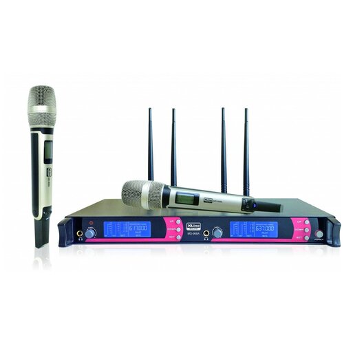 Xline MD-968A Радиосистема двухканальная c двумя ручными передатчиками 2459400₽