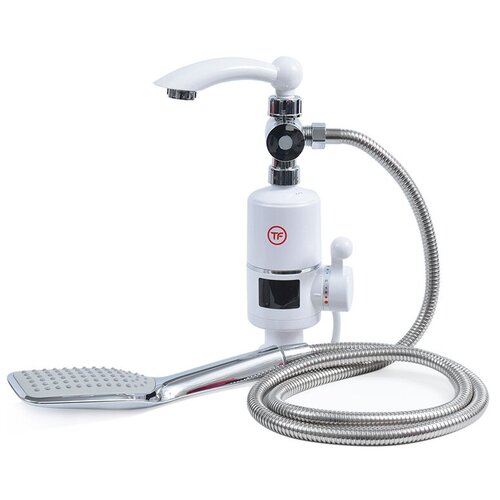 Кран водонагреватель проточный электрический Thermofix Электрический водонагреватель КВ-13W белый серый 430200₽