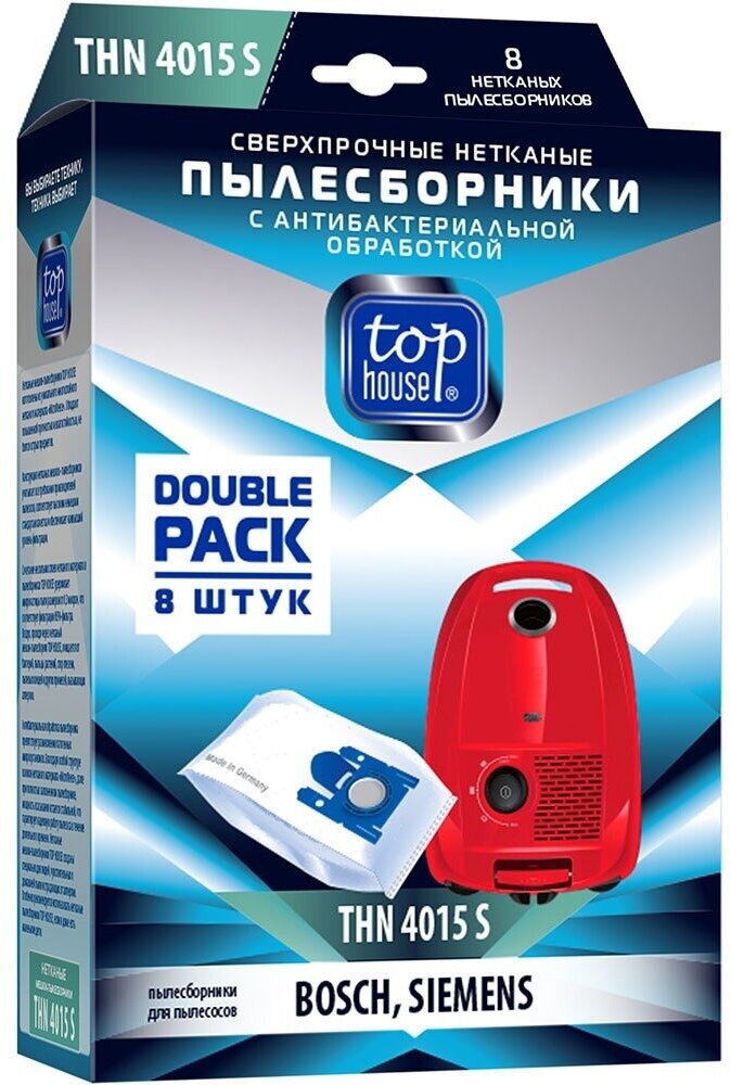 Мешки для пылесоса Tophouse THN 4015 S (393453)