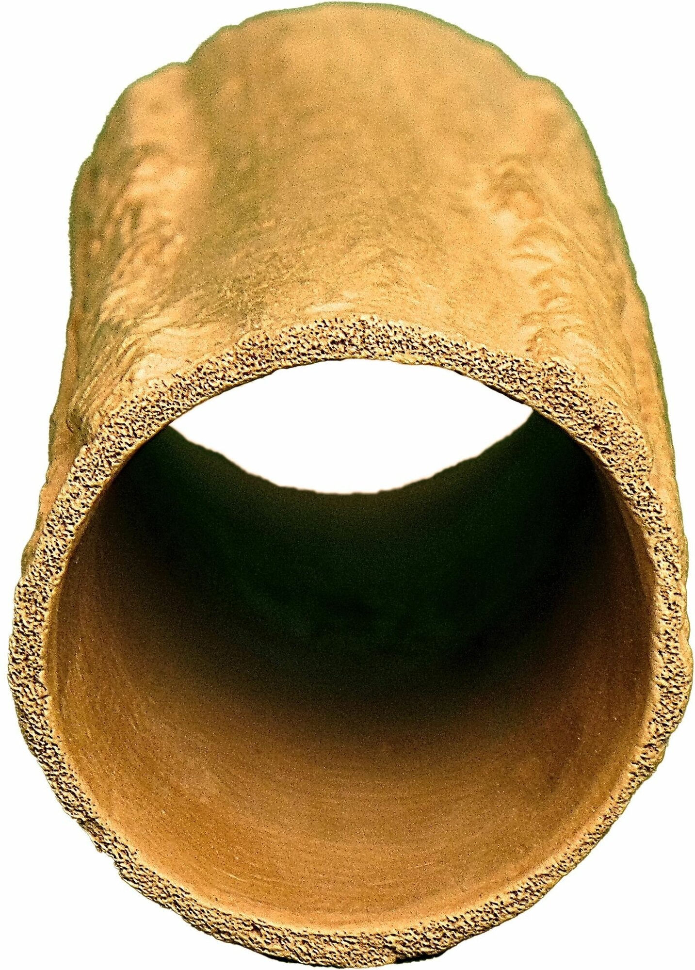 Трубка керамическая прямая сквозная №6. Коряга 14х4,5см - фотография № 9