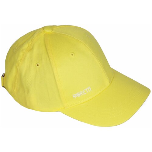 фото Бейсболка fabretti, размер 57, желтый