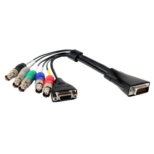 Polycom 2457-23521-001 адаптер polycom eagleeye digital breakout adapter dba camera breaks out eagleeye iv or eagleeye acoustic to hdmi db9 includes dba camera and power supply order power cord and min hdci to hdci cable separately see user s guide for installation