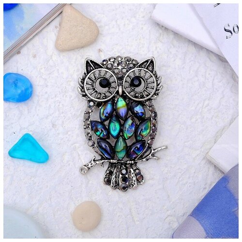 фото Брошь-подвеска "галиотис" филин ночной mikimarket