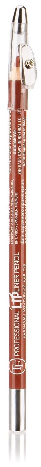TF Cosmetics карандаш для губ с точилкой Professional Lipliner, 124 cinnamon