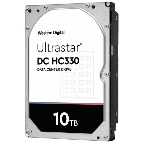 Внутренний жесткий диск Western Digital Ultrastar 10 ТБ (WUS721010ALE6L4) жесткий диск 10 000gb wd 256mb 7200rpm wd101purp для систем видеонаблюдения